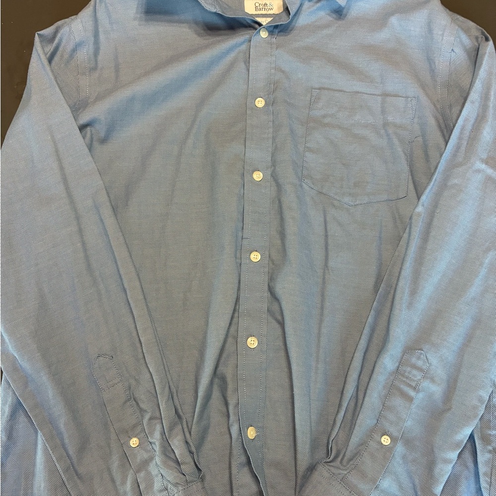 Brooks Brothers Light Blue Casual Button-Down Shirt